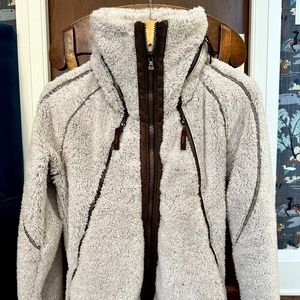 KUHL Women's Fleece Flight Jacket - Pristine Condition, Size Medium